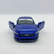 Welly 1/36 Scale Ford Mustang GT 2015 Toys Car diecast pull back model toy blue