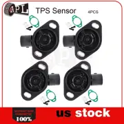 4x Throttle Position Sensor TPS Fit For Honda Civic DX Coupe 2-Door 1.6L Black (for: Honda)