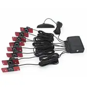 Hidden Car Parking Sensor Black Backup Flat Radar Detector System Buzzer Alarm (for: Honda)