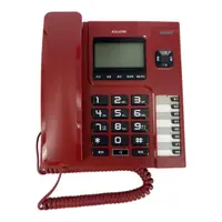 在飛比找Costco好市多優惠-Alcatel 交換機專用家用電話 T76 TW 紅