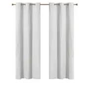 Claremont 120 x 223cm White Beacon Blockout Eyelet Curtain