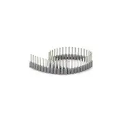 Bootlace Terminal Strip 0.75mm� Grey 50 Pieces 1 Strip