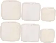 NULYLU Loofah Exfoliating Body Scrubber Bath Shower Loofah Sponge Dead Skin Removal Back Scrubber for Shower