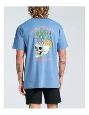 [Vacancy & Co] Club Dread Tee in Dusty Blue