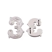 Number 3 Screw Back Concho