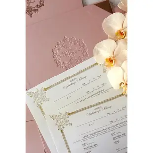 BUTTERCARD奶油喜帖結婚書約套組/ 乾燥玫瑰 eslite誠品