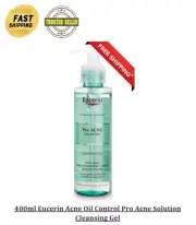400ml Eucerin PRO ACNE Oil Control Solution Cleansing Gel EXPRESS SHPPG