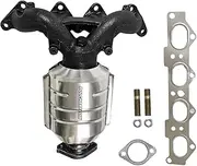 Catalytic Converter Compatible with 2004-2012 Hyundai Elantra, 2007-2008 Hyundai Tiburon, 2004-2009 Kia Spectra 2.0L l4 Catalytic Convertor High Performance (EPA Compliant)