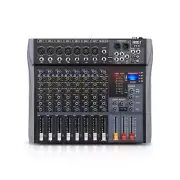 Audio Mixer Froket CT-8 Professional 8-Channel Audio Interface, DJ Console wi...