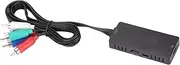 Component to HDMI Converter, 1080P High Accuracy HDMI to YPbPr Converter Plug Play Support 1080P HDMI to Component Converter HDMI Interface to Component Converter Compatible DVD for DVD STB PS3 PS4