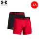 【UNDER ARMOUR】男 Tech 6吋四角褲 2入_1363619-600