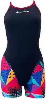 [Aqua Sphere] SAVAN Women's One-Piece Swimsuit, red/Black