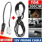 For Waeco 12V Lead 300CM Anderson Merit Plug Cord 10A For Fridge Freezer Replace