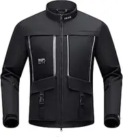 [RIDEIRON] Motorcycle Jacket Men Breathable Mesh Riding Jacket for All Season Removable Liner CE Protective Gear Armor