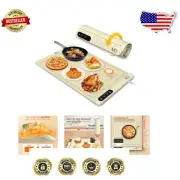 Roll-Up Graphene Electric Warming Tray 212°F - Ideal for Buffets & Gatherings