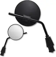 Ken Sean 970510 Black Universal Dual Sport Motorcycle Mirror