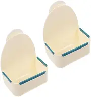 HAPINARY 2pcs Hanging Feeding Bowl for Rabbit Household Small Pets Feeder Bunny Food Bowl