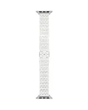 Tory Burch Eleanor Apple Watch White Ceramic Band, 36mm - 46mm