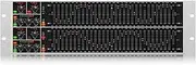 Dual Channel Graphic Equalizer, 31-Band Stereo Graphic Eq, With Fbo Feedback Detection System, Pink Noise Generator, Built-In Limiter, Standard Rack Height, For Studio