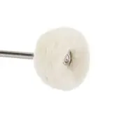 10Pack Fine Wool 1/8" Shank Soft Polishing Brush Buffing Wheel Rotary Tool N