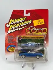 Johnny Lightning Classic Gold Collection 1969 Pontiac Firebird Convertible Blue