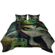 Fantasy Art the Absinthe Pilot Fairy Coverlet