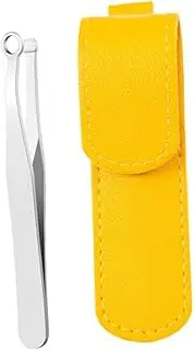 Mikinona 1 Set Nose Hair Tweezers Nose Hair Clip for Men and Women Safe Trimming Tool with Head Design Durable and Practical