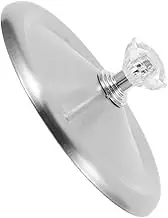 NAMOARLY Elegant Stainless Steel Cup Cover Heat Resistant Leak Fit for Mugs Tea Cups Bottles