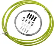 CLISPEED 1set Cable Kit Sturdy Bike Brake Shift Cables for Quick Installation High Carbon Steel Complete Set Caps for Precise Shifting Braking
