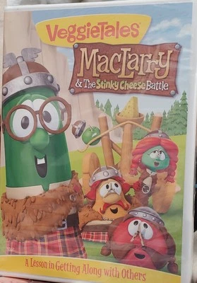 VeggieTales: MacLarry & the Stinky Cheese Battle (DVD, 2013) NEW SEALED