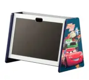 NEW! Disney Cars Easel, Chalk & Wipe Board
