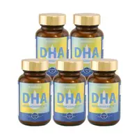 在飛比找momo購物網優惠-【健康食妍】魚油DHA70 60粒_5入組(共300粒)