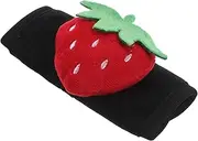 Cabilock Cute Strawberry Car Door Handle Protector Covers Fit Easy to Install Interior Handles from Scratches and Wear Adorable Design for Vehicles