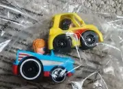 NEW LOT 2 Replacement Cars for Fisher-Price Little People Sit 'n Stand Skyway
