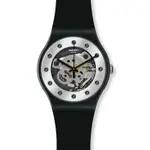SWATCH 原創系列 SILVER GLAM 個性鏤空手錶