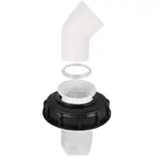 IBC Tote Lid Cap with Filter IBC Ton Barrel Caps Water Tank Lids with PVC Pip...