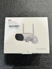 【180°Pan】 Wireless Solar Powered Security Outdoor Camera 1080P Anran S02