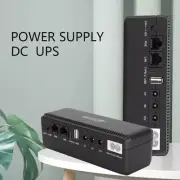 UPS Battery Backup 10400mAh 5V 9V 12V 15V 24V Uninterruptible Power Supply F NeZ