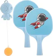 FOYTOKI Hanging Table Tennis Trainer Set Fun Parent Vision Tool for Improved Hand Eye Coordination Engaging Indoor Exercise for Boys Easy Setup Home Use