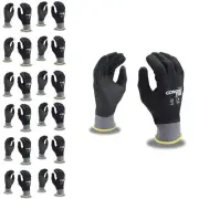 Cordova 6930M Conquest Xtreme Gloves, Premium, Gray Nylon/Spandex Shell, Full Bl