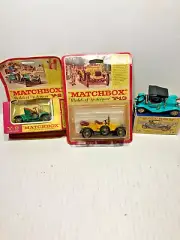 1960`s MATCHBOX "MODELS OF YESTERYEAR" Y-2 Y-13 Y-14 NIB