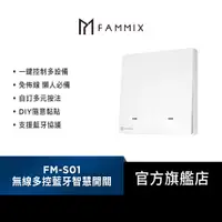 在飛比找蝦皮商城優惠-【FAMMIX 菲米斯】FM-S01 無線多控藍牙智慧開關(