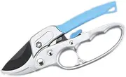 Leona Co 8" Ratchet Anvil Pruning Shears, Reinforced Design Handle, Garden Plant Shears Clippers, Anvil Pruner, Hand Tools Scissors Loppers