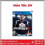 PS4 MADDEN18 NFL 遊戲光盤
