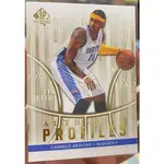 NBA 球員卡 CARMELO ANTHONY 2008-09 SP AUTHENTIC PROFILES