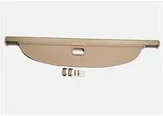 Trunk Cargo Cover Compatible With Nissan Armada Patrol Y62 2011-2021 Rear Luggage Curtain Partition Privacy Car Accessories(5 seat Beige)