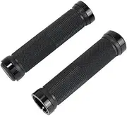 1 Pair Bike Bicycle Grips, Hand Grip, Mountain Bike Handle Bar Grip, Aluminium Design for Mountain Bike, MTB, BMX, Folding and Electric