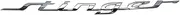 KIA Parts OEM 86311J5000 Stinger Rear Emblem Nameplate for KIA Stinger 2017-2018