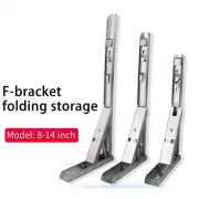 Spring Bracket Shelf Bracket 90degree Cold Rolled Steel Wall Mounted White New