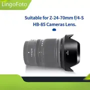 HB-85 Lens Hood Bayonet 72mm Lens Hood Shade for Nikon Nikkor Z-24-70mm f 4-S